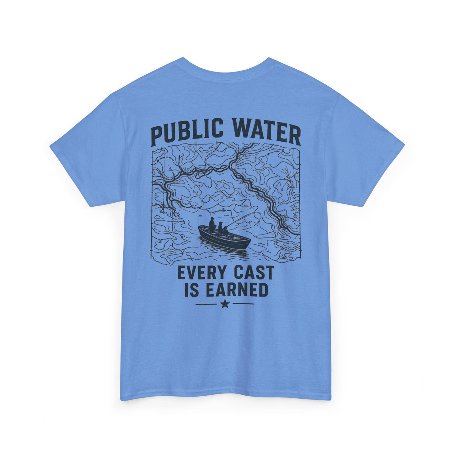 PSG- Public Water Every Cast Is Earned Tee