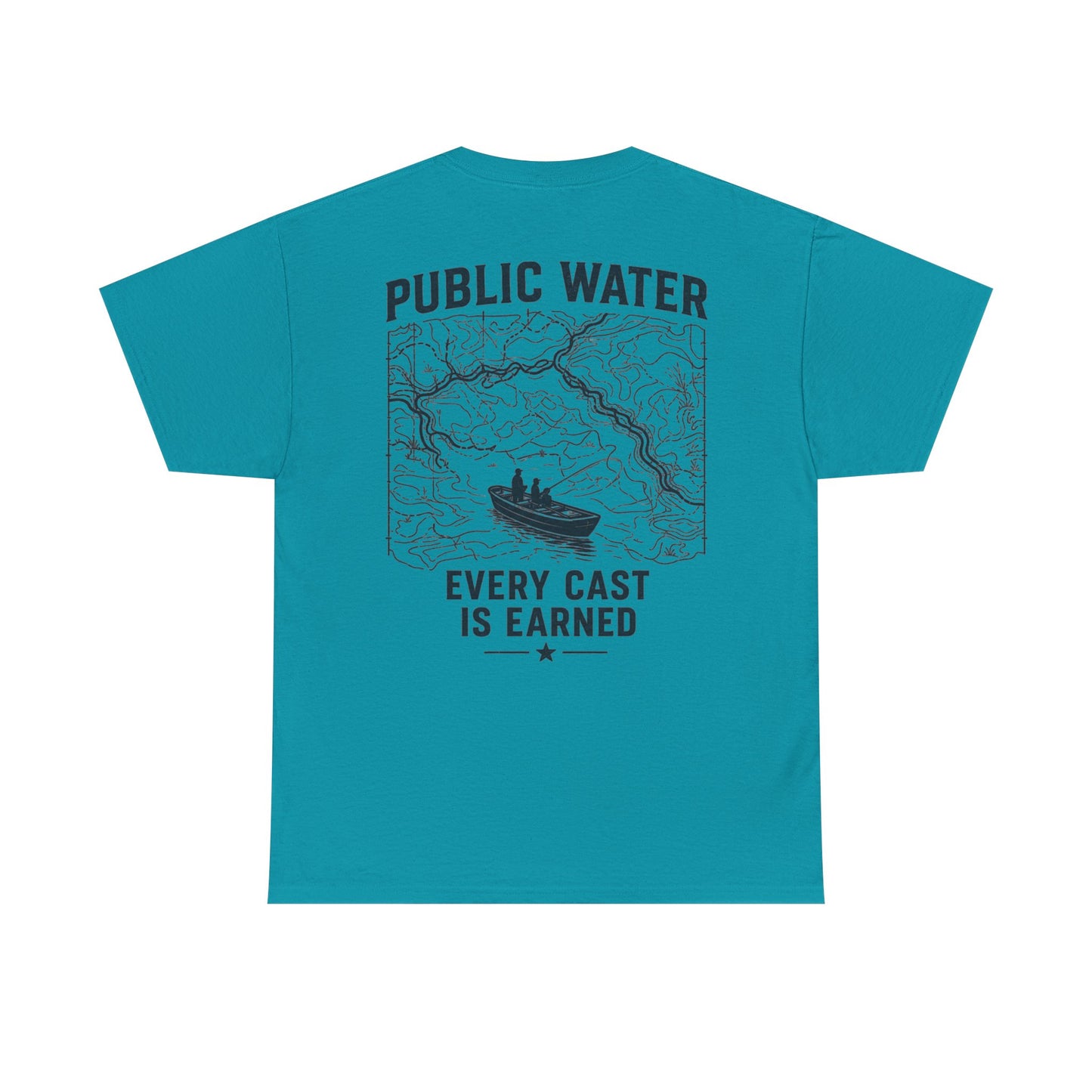 PSG- Public Water Every Cast Is Earned Tee