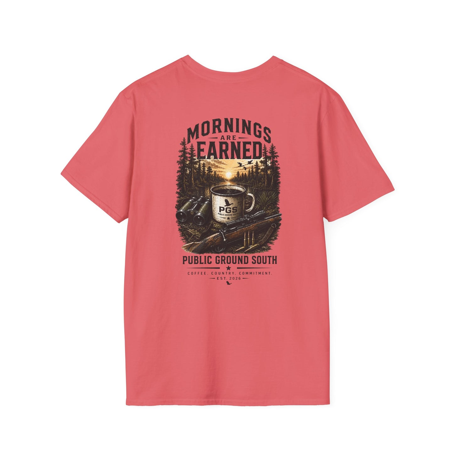 PGS Mornings Are Earned Tee