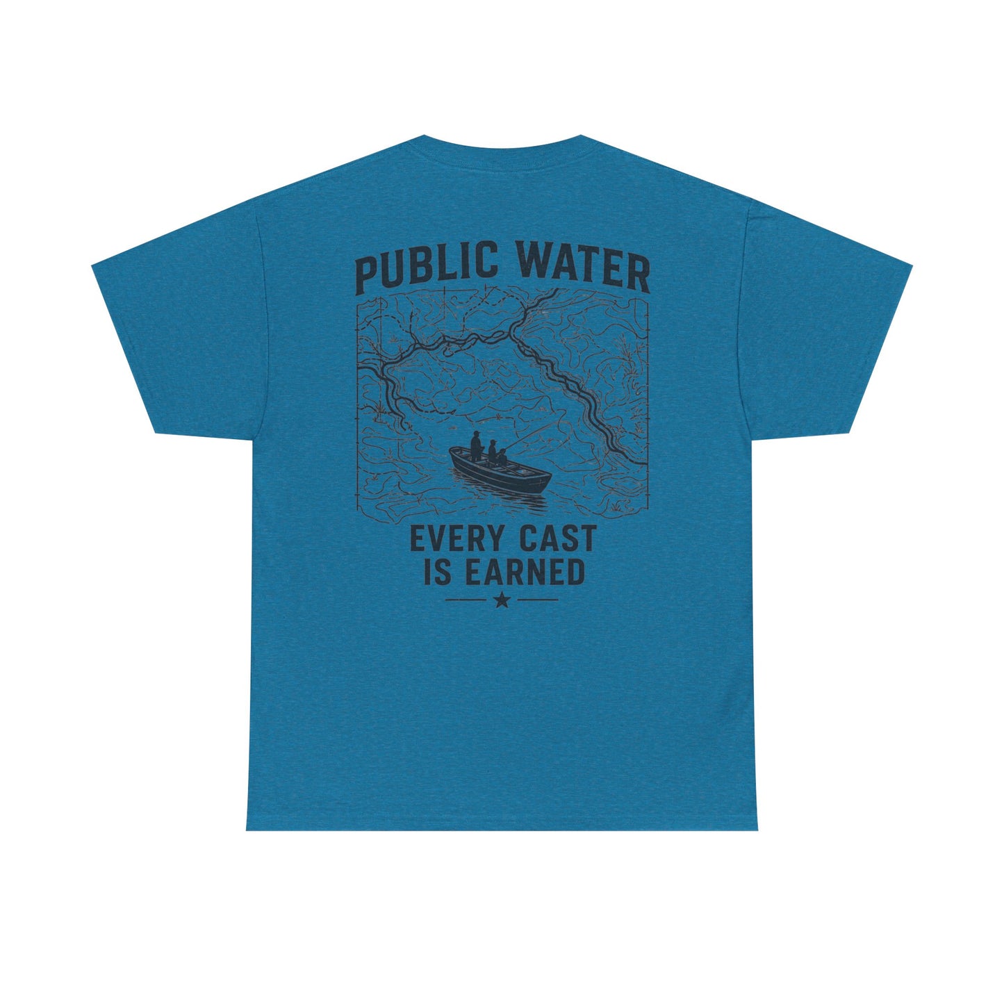 PSG- Public Water Every Cast Is Earned Tee