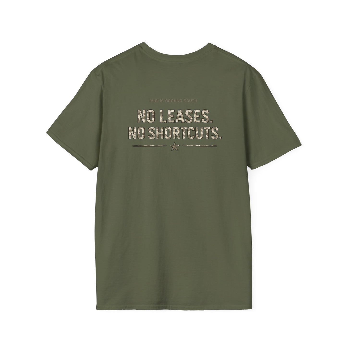 No Leases, No Shortcuts Tee
