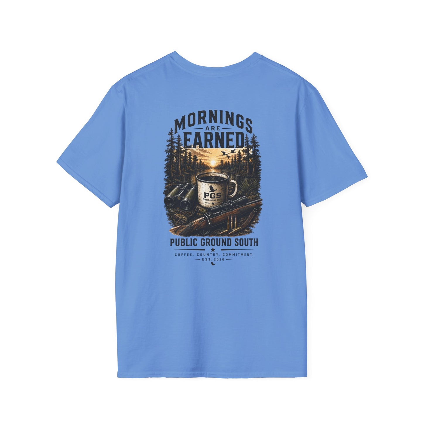 PGS Mornings Are Earned Tee